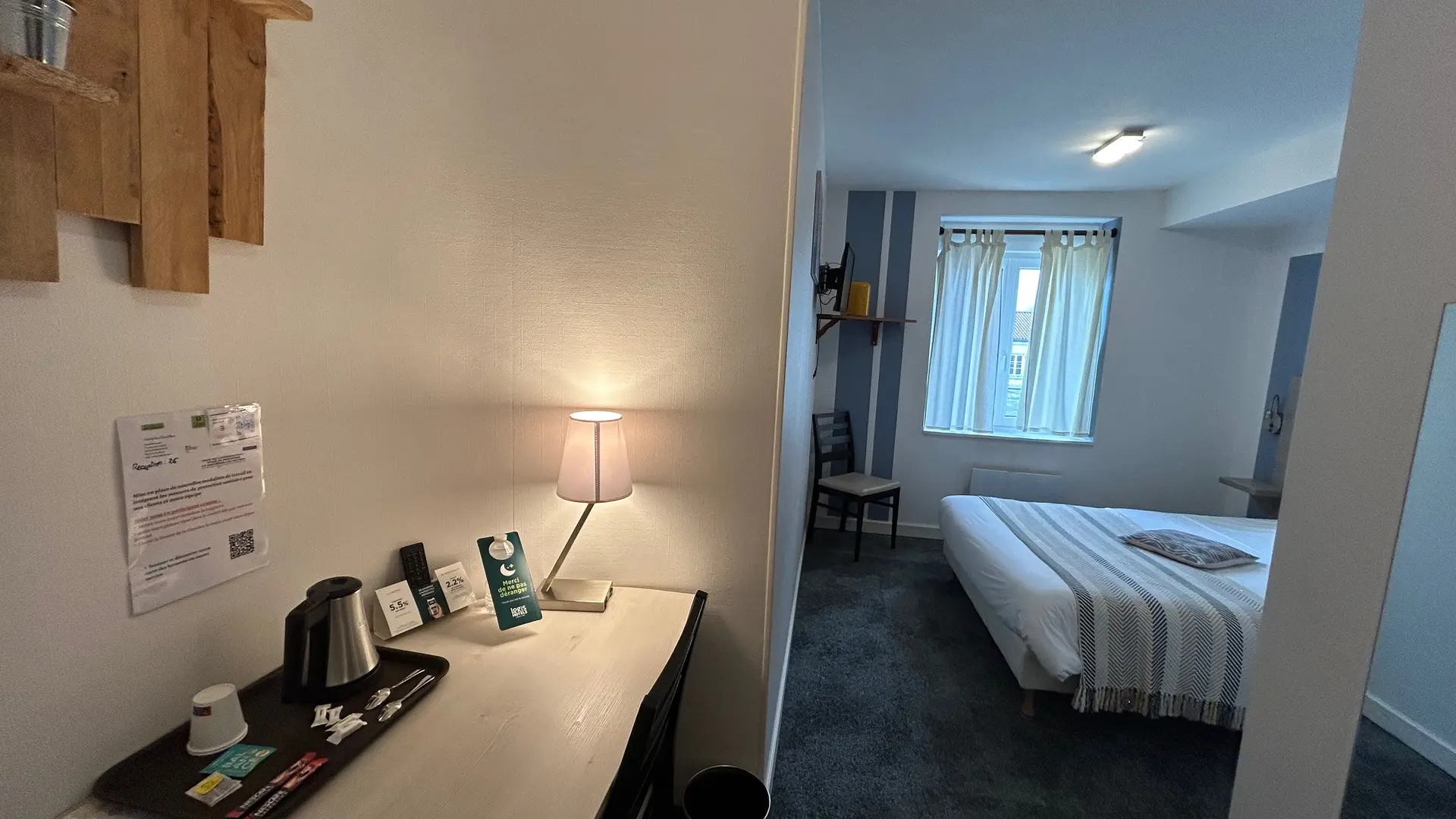 chambre classique - Auberge du Cheval Blanc