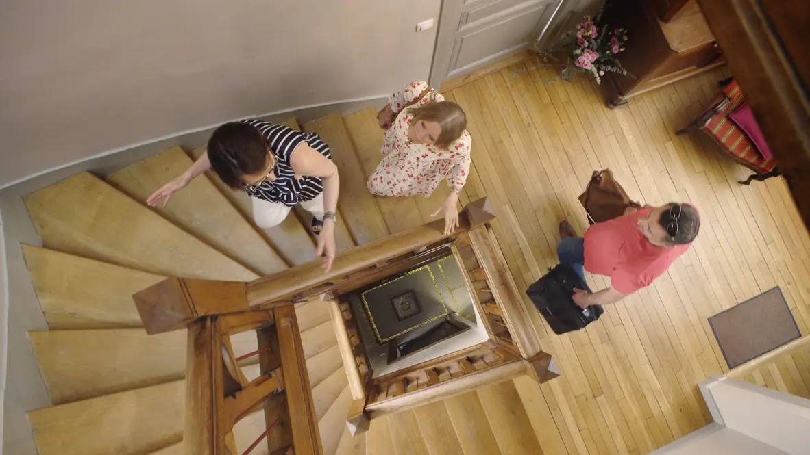 Installation de nos hôtes La Demeure des Sacres