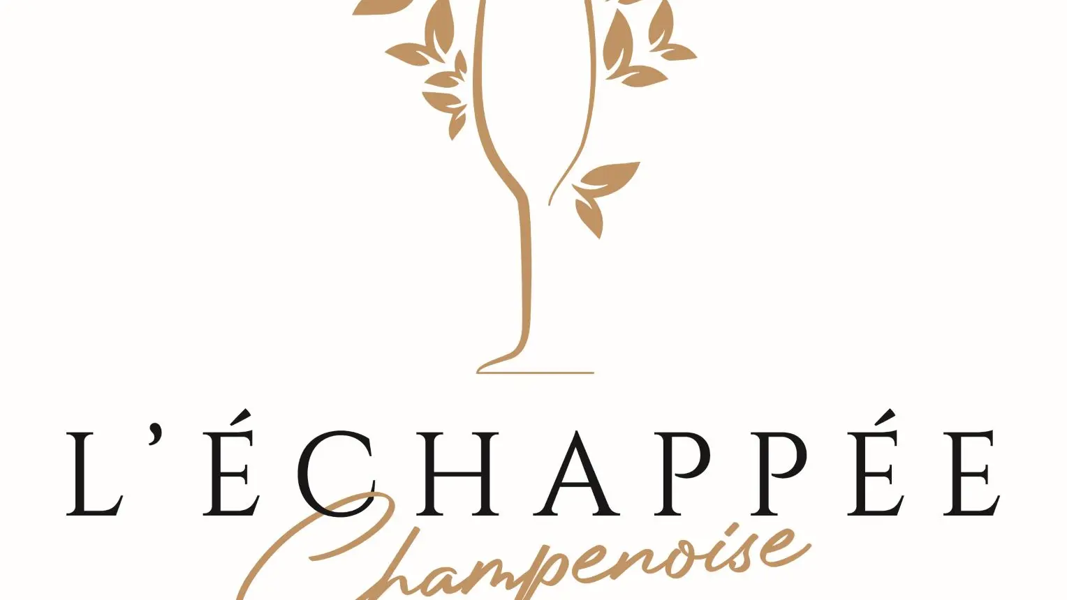 L'ECHAPPEE CHAMPENOISE - Logo 1 FOND BLANC