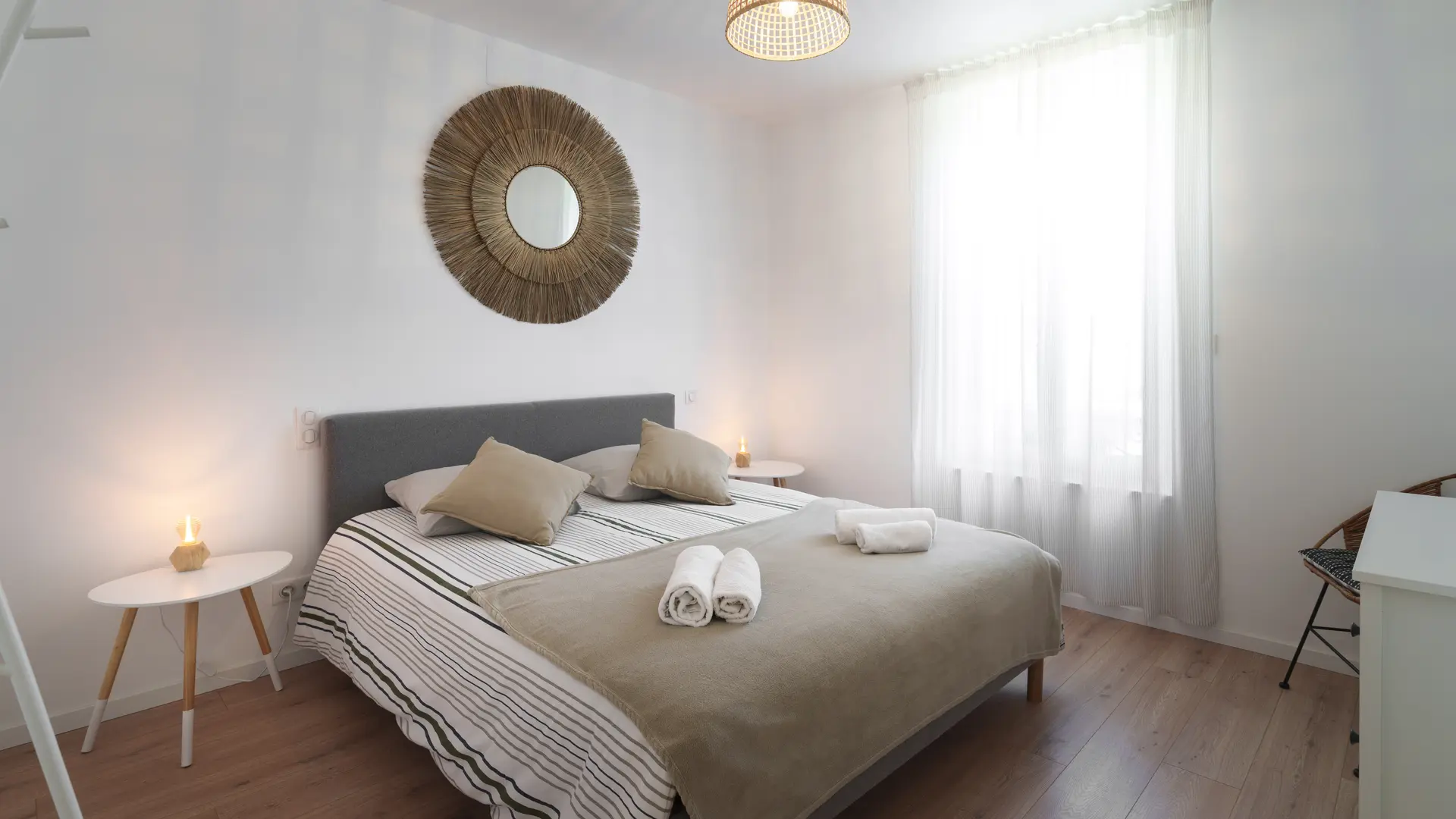 Chambre - lit double queen size