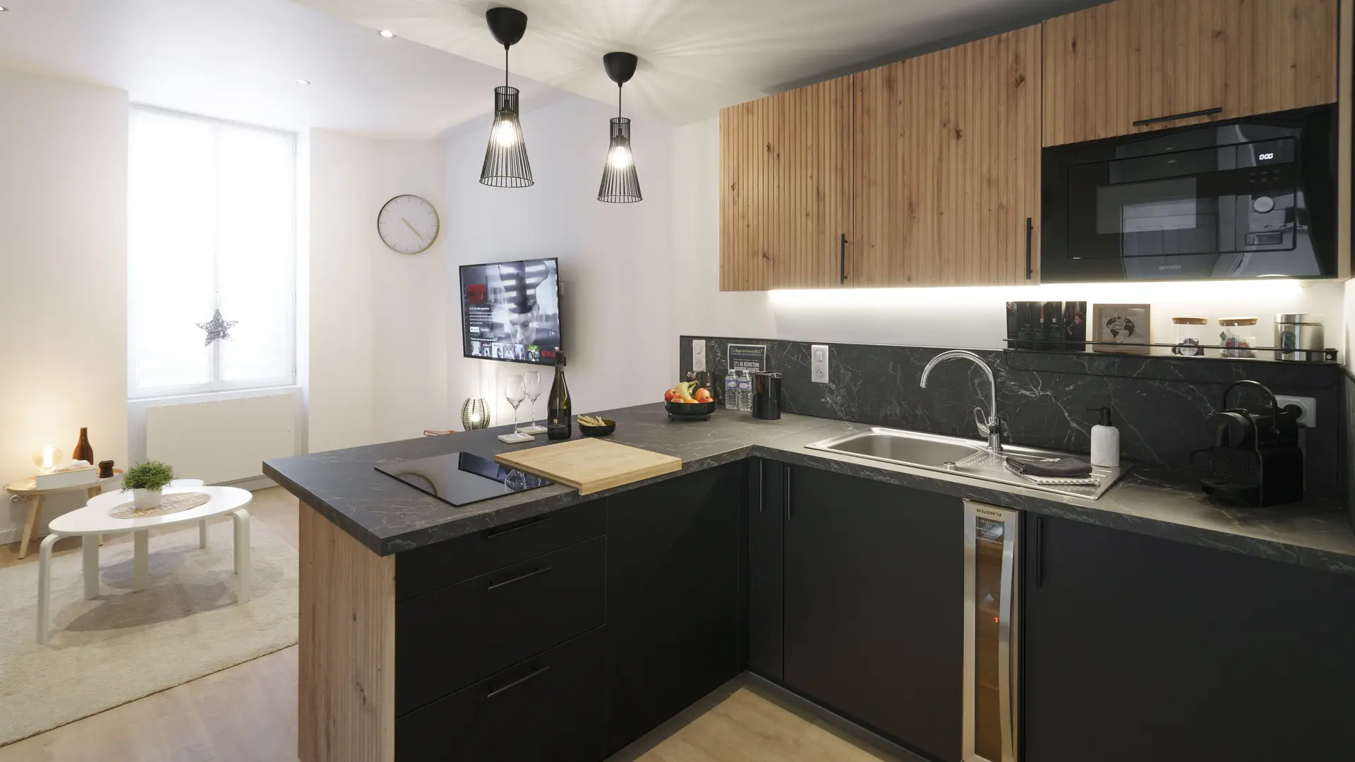 Cusine équipée moderne