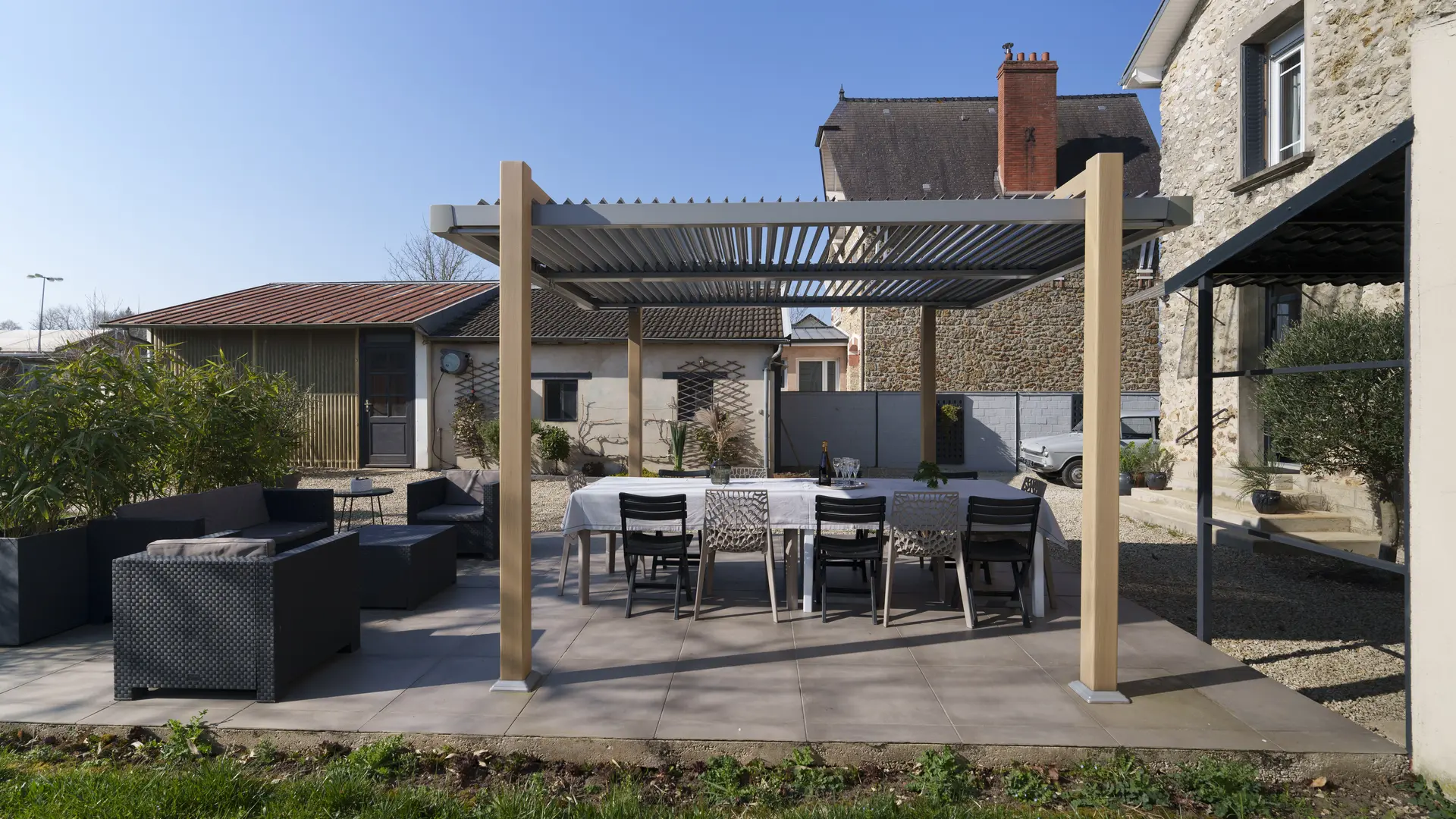 la Grande terrasse sans vis à vis