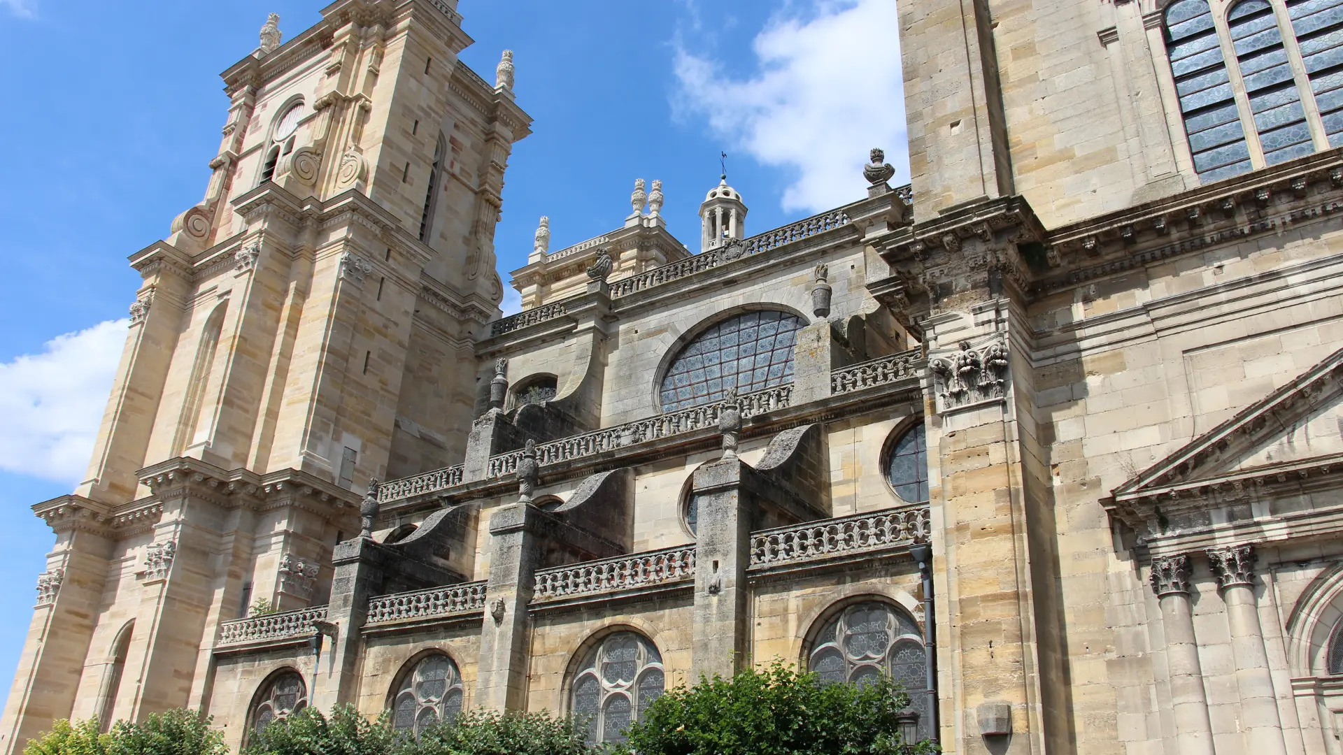 Collégiale Vitry Façade Sud