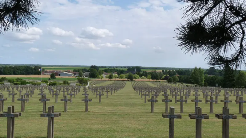 Nécropole nationale La Crouée - Souain Perthes les Hurlus