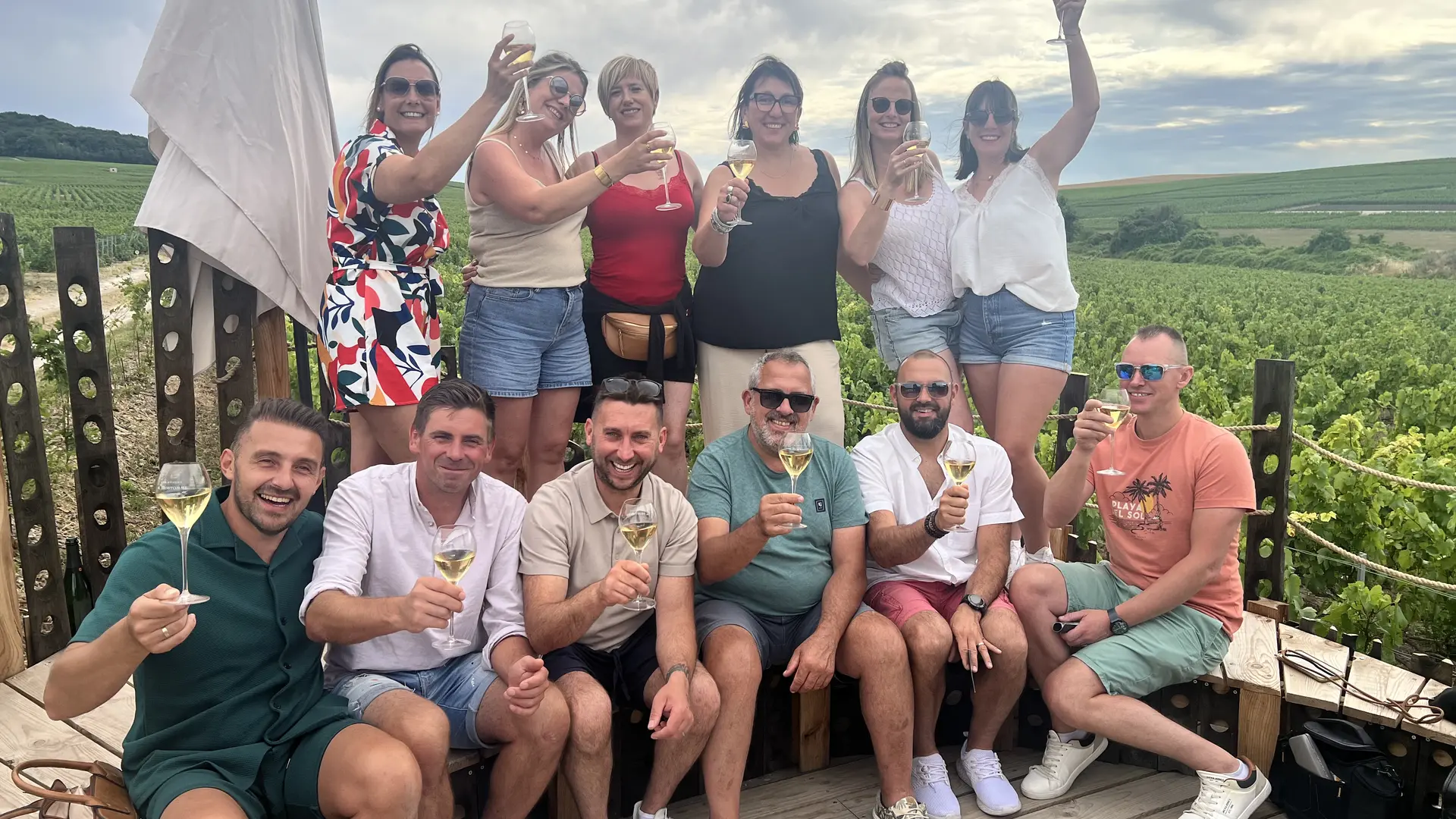 Loge de vigne privée L'Echappée Champenoise