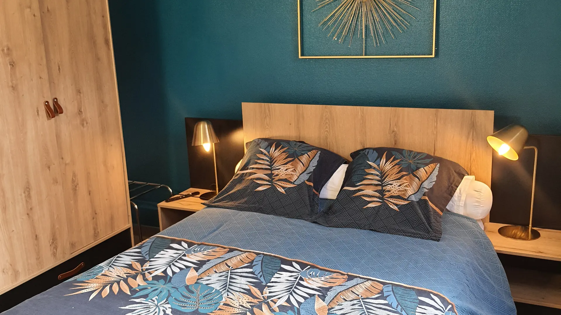 Chambre bleue