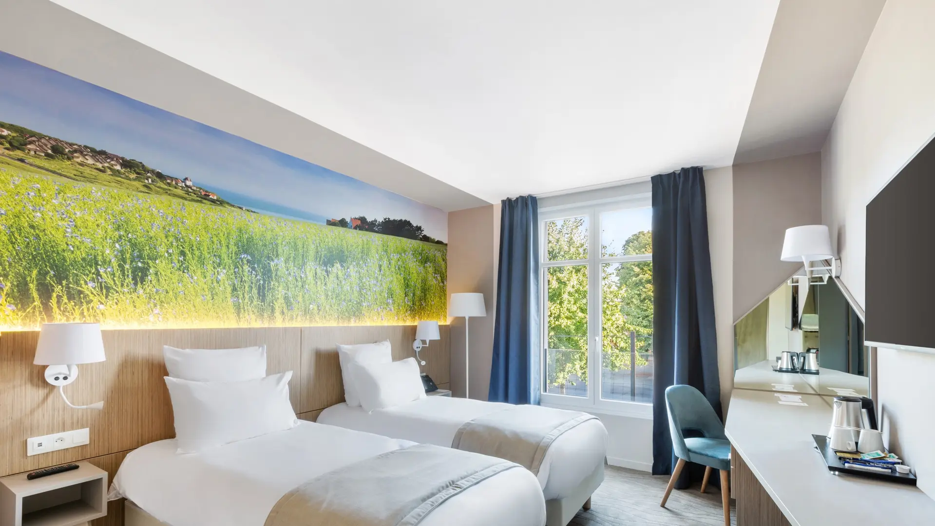 BEST WESTERN LE BEFFROI - Chambre Twin Standard