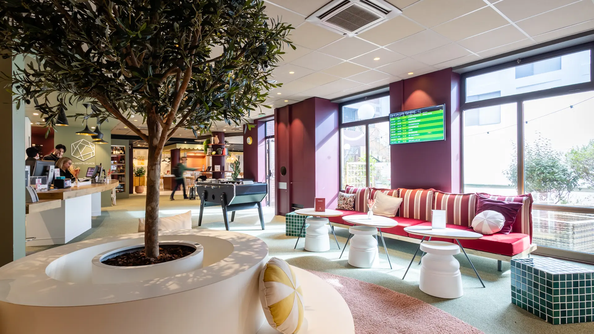 Ibis lille Gares LOBBY ACCUEIL