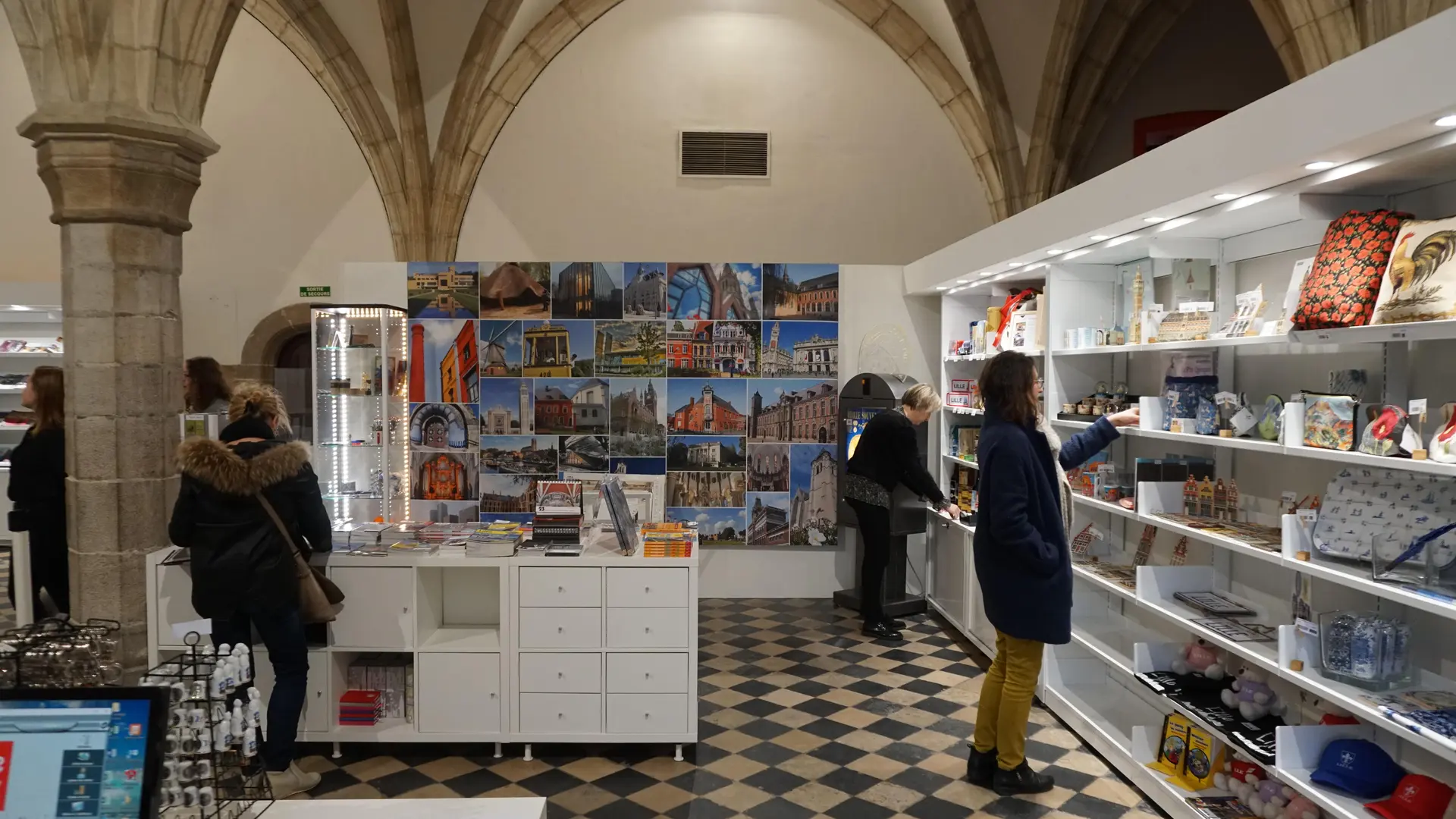 Boutique de l'Office de Tourisme de Lille