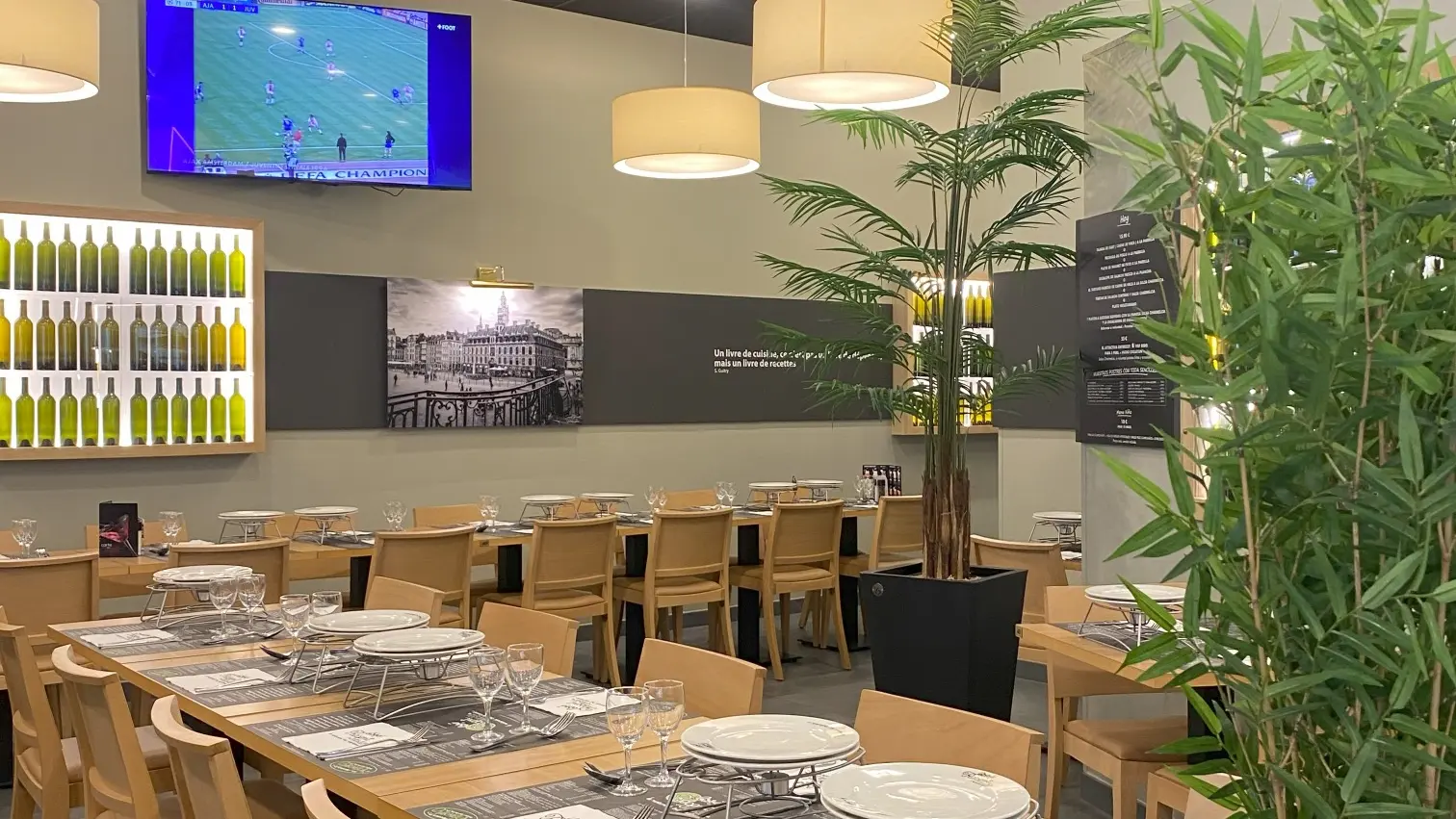 Bistro Régent Lille rang dédié aux groupes