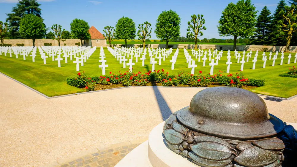 Cimetière Américain de la Somme à Bony