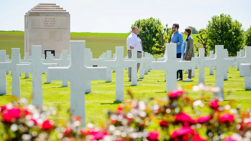 Cimetière Américain de la Somme à Bony