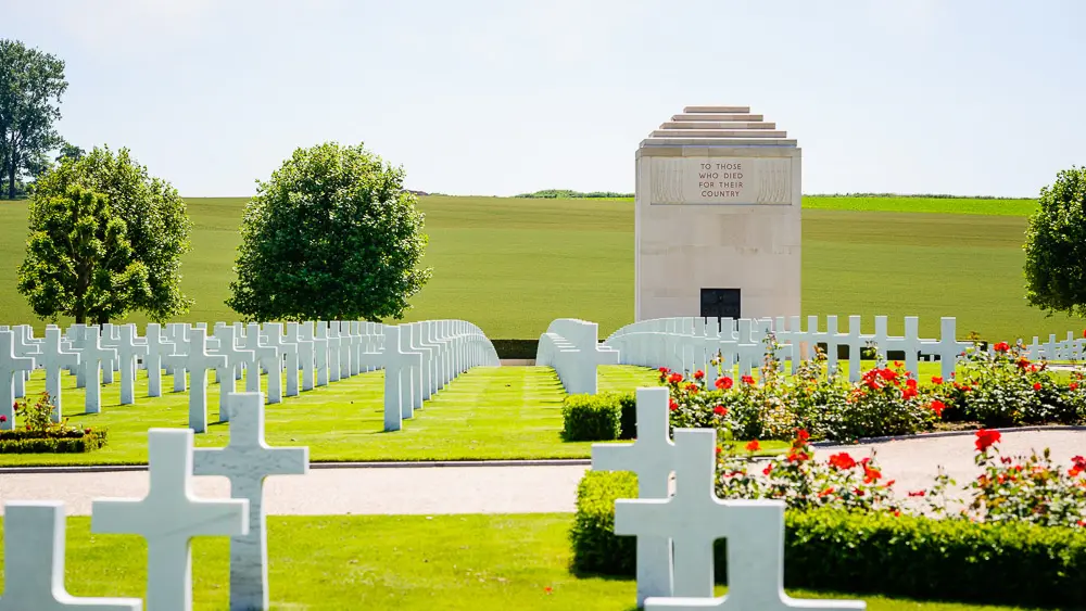 Cimetière Américain de la Somme à Bony