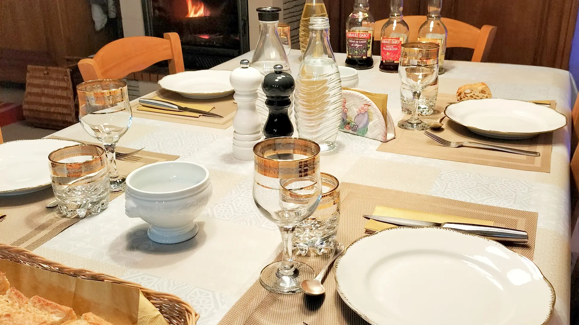 Dîner - table d'hôtes