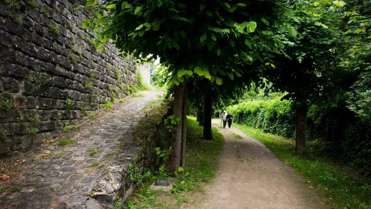 Les remparts de Château-Thierry
