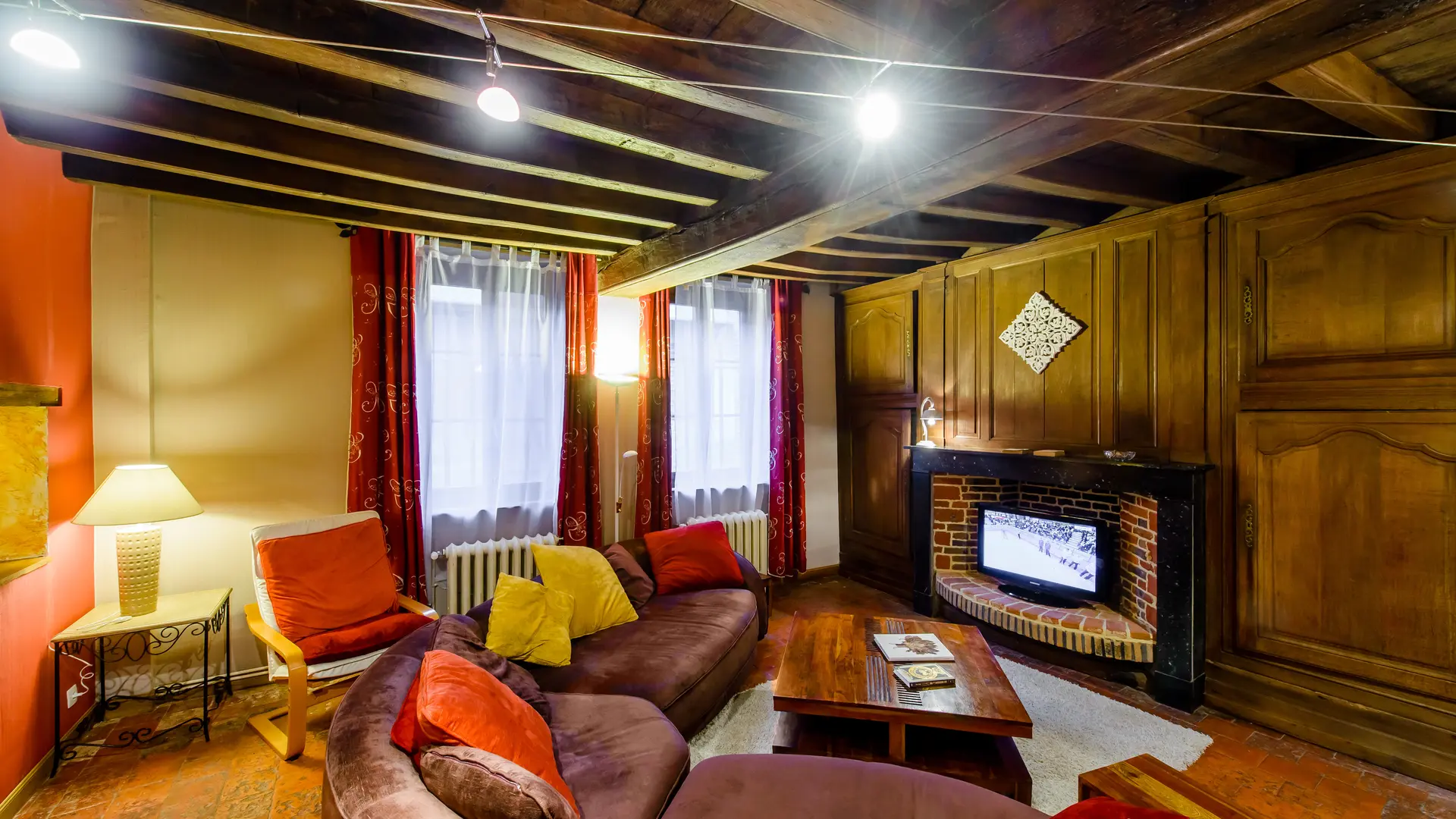 Les Lavandières - Salon de la maison d'hôtes - 12 p
