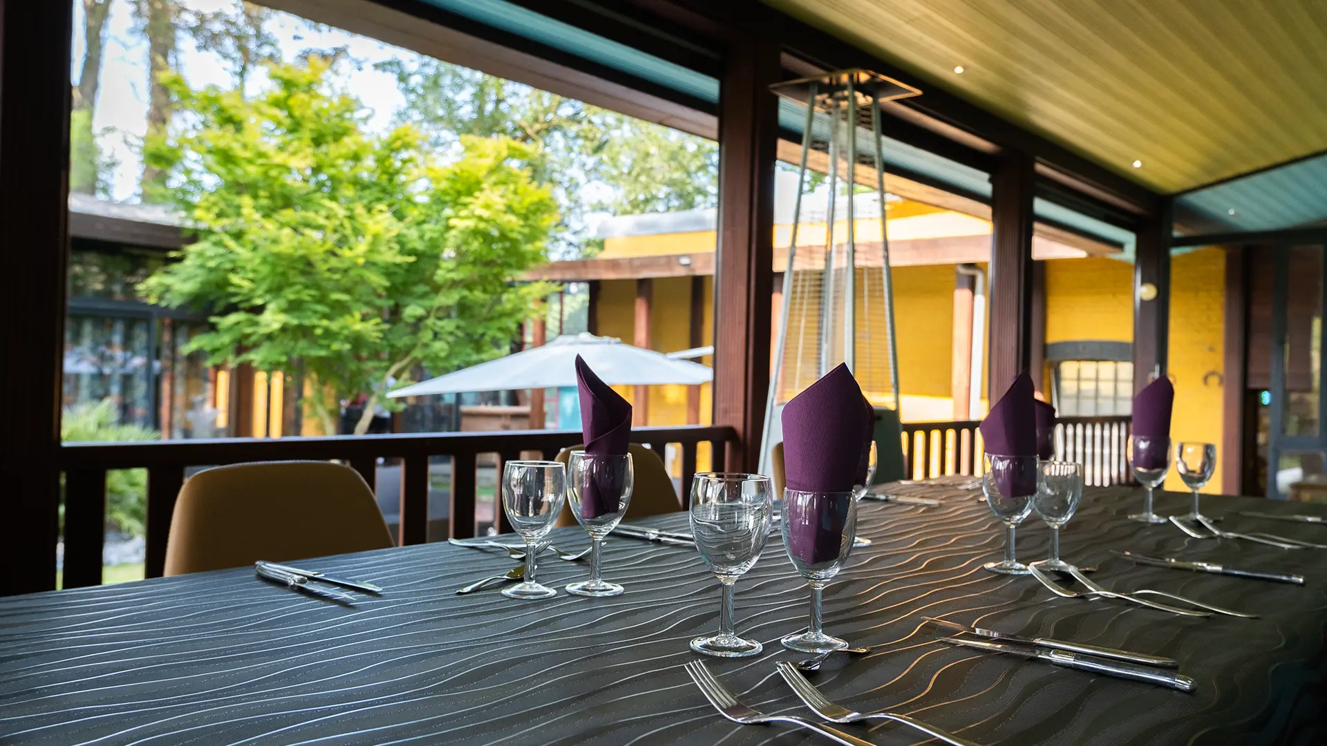 Terrase de restaurant