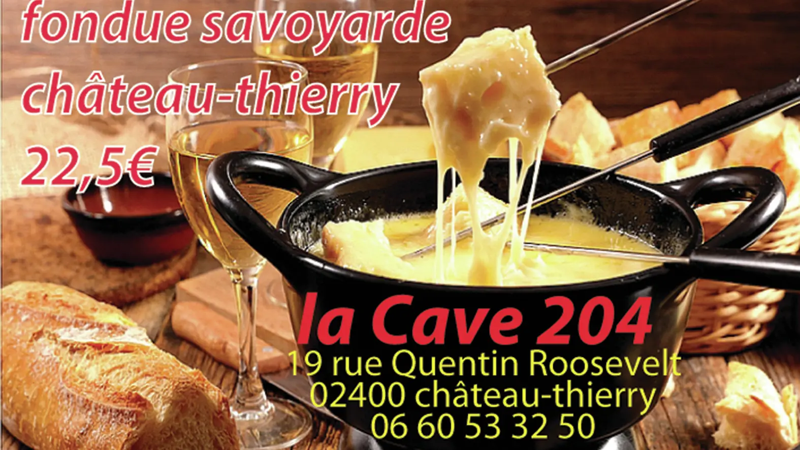 fondue fromage+ adresse