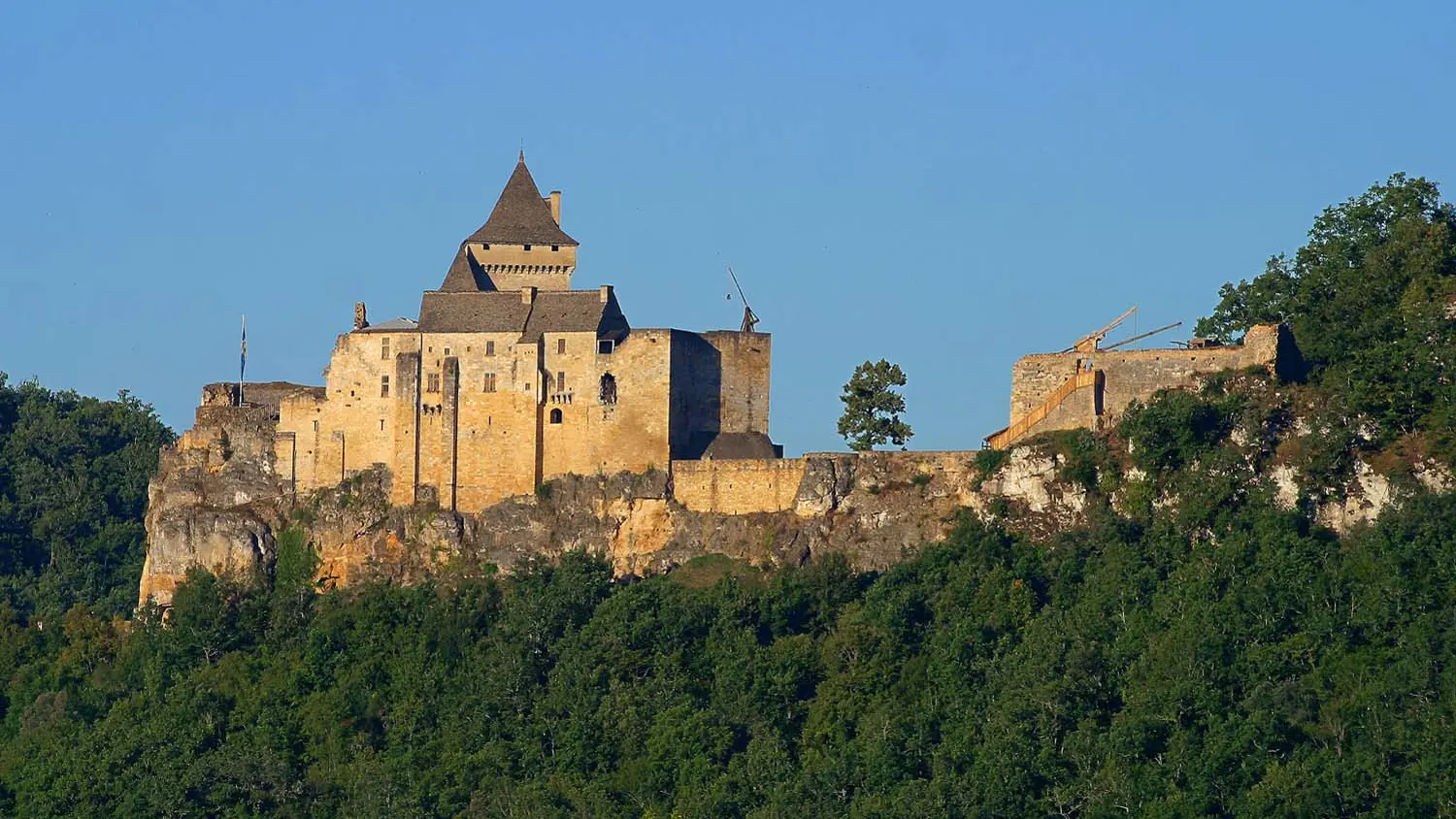 Chateau de Castelnaud - Vue Est