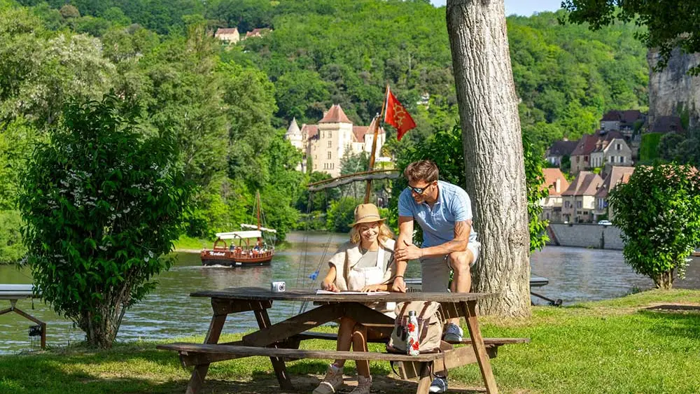 Camping Le Carbonnier à Saint-Martial de Nabirat