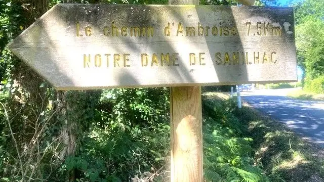 COURSAC-Chemin d'ambroise-signalétique