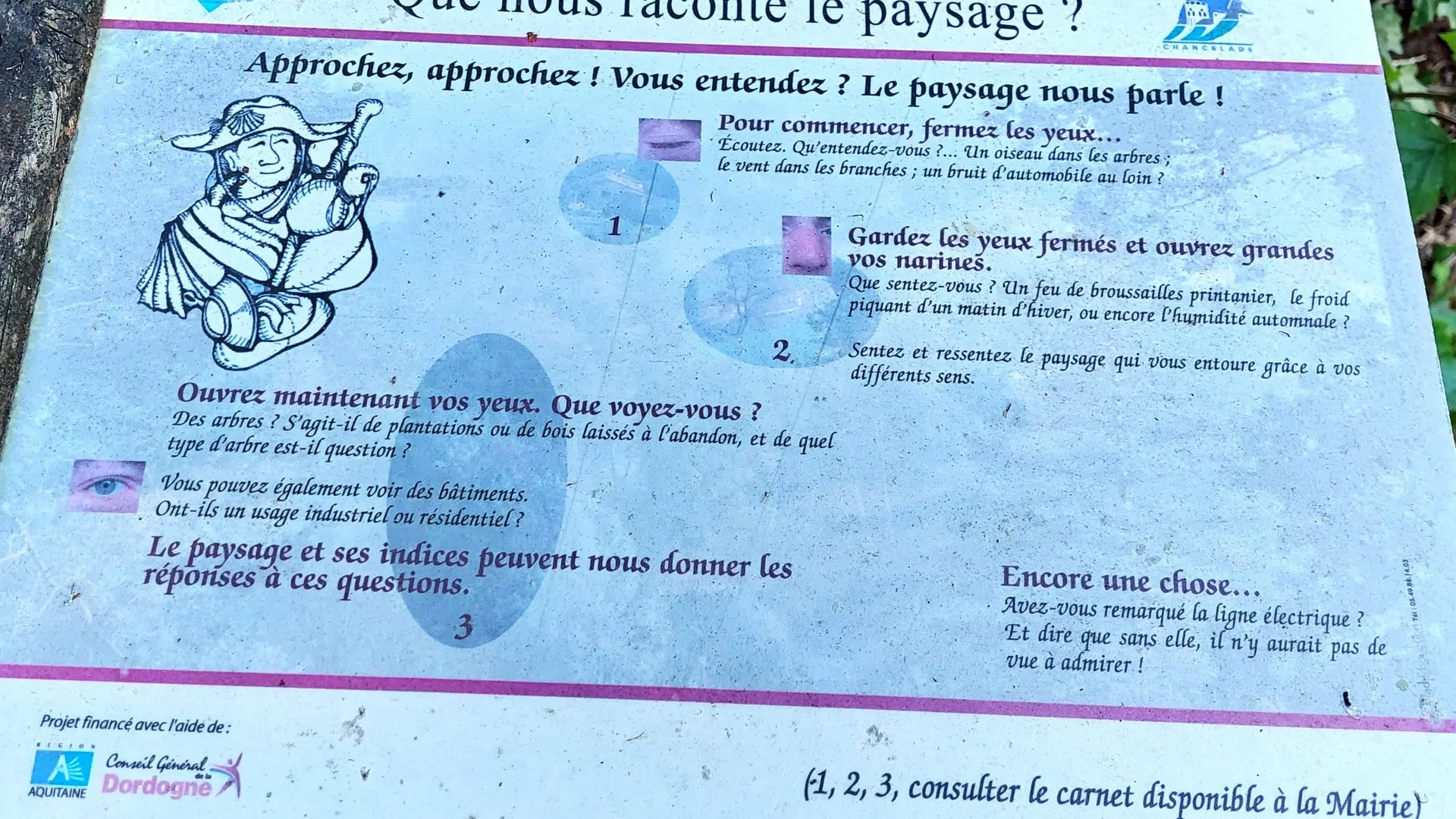 CHANCELADE-Boucle de la Beauronne-Informations paysage