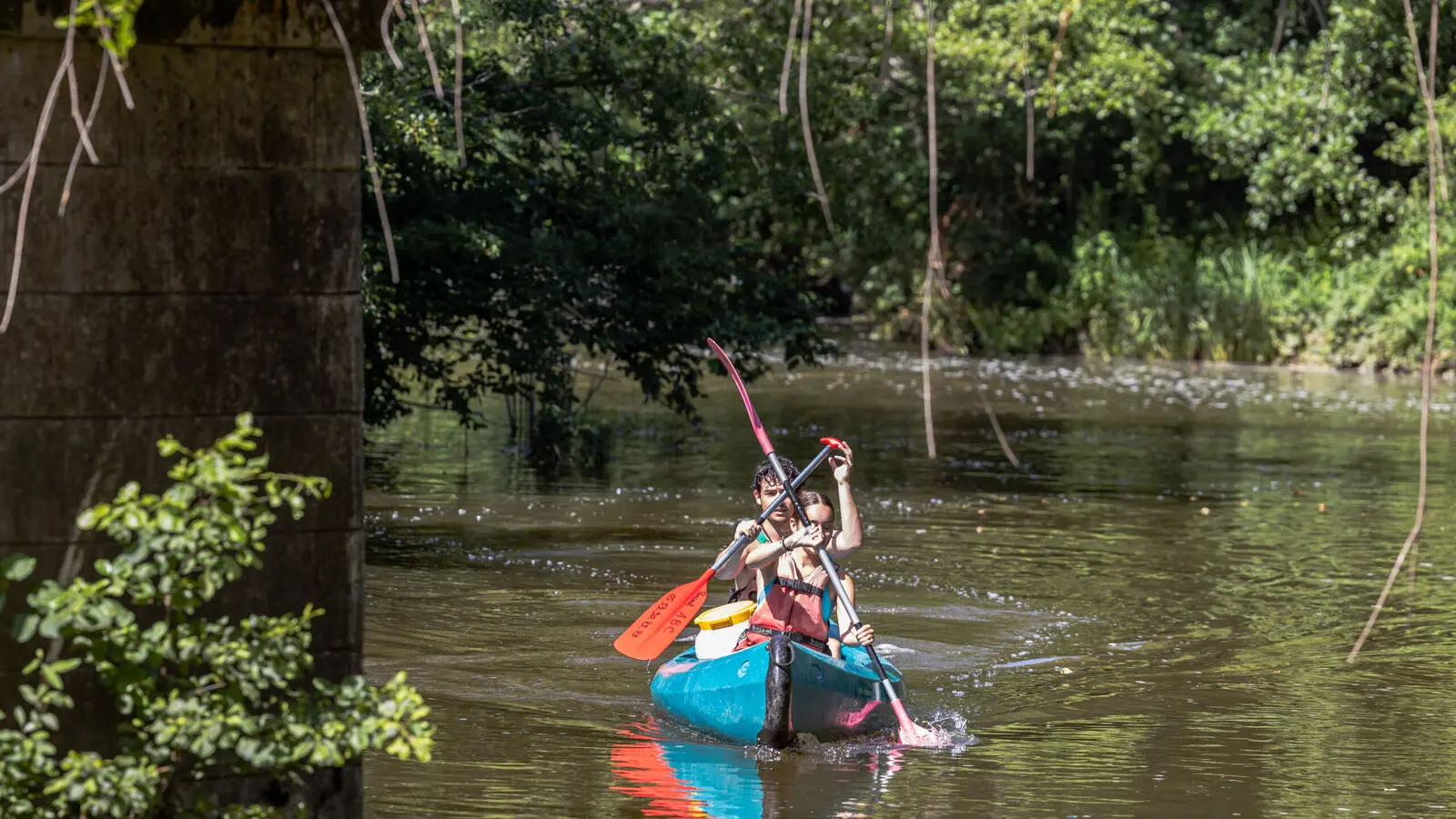 Canoë à Parcoul