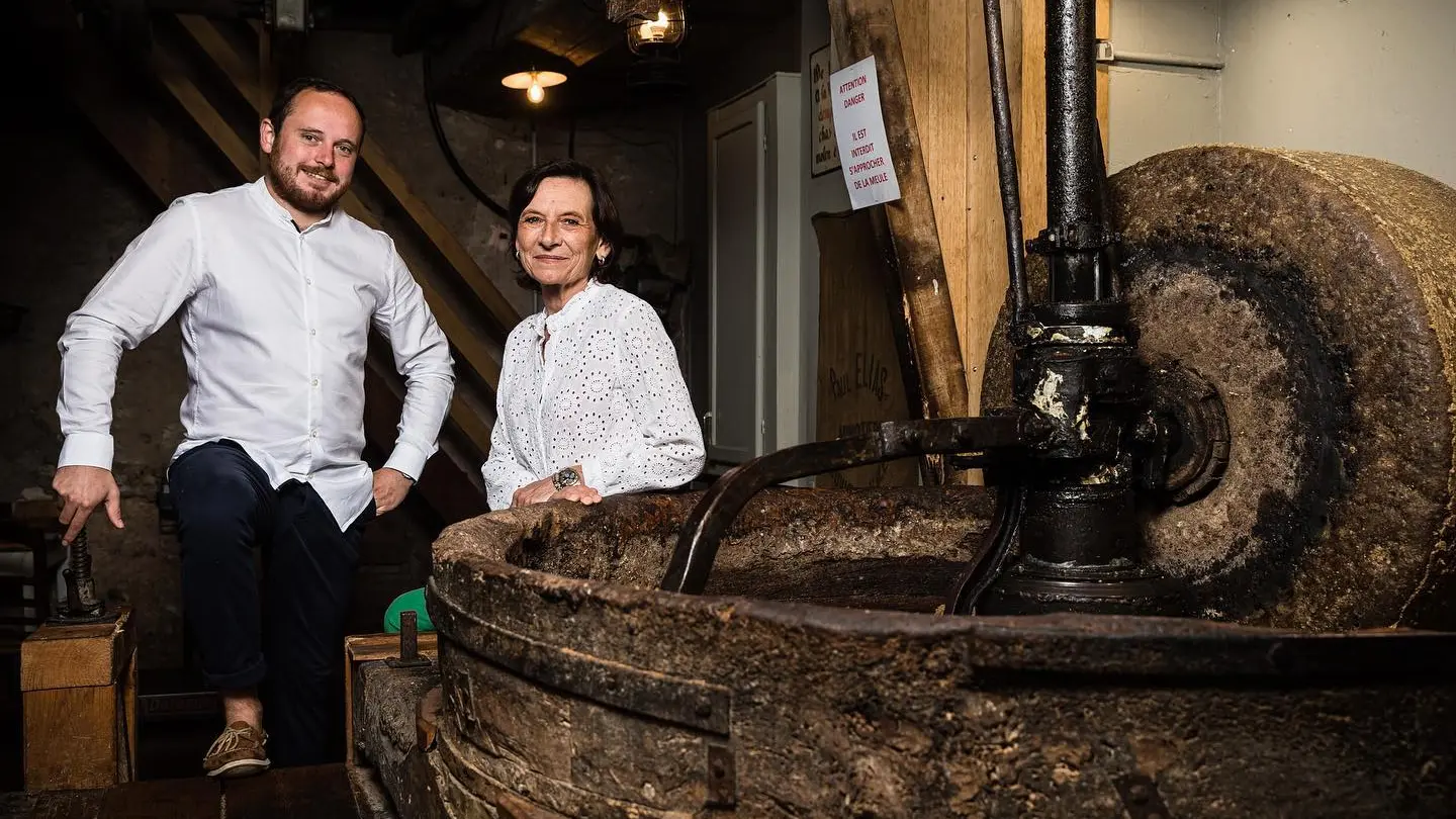 Christine et Paul  Moulin de la Veyssière à Neuvic