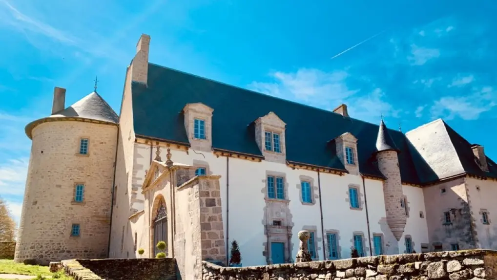 Château du Chambon - facade principale