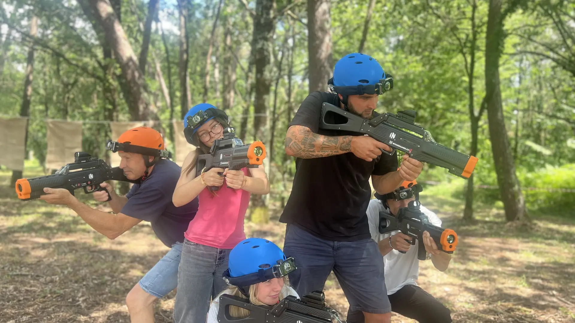 Glaces de la ferme Laser game