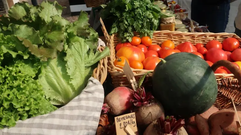 Jardin des chaos granitiques légumes