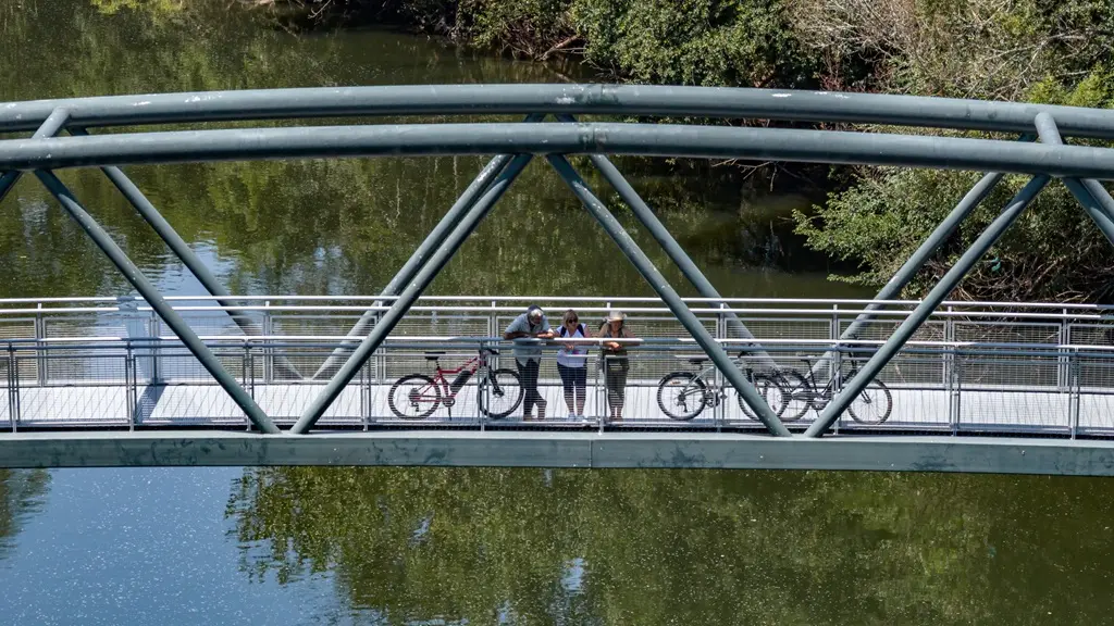 Moulin du Duellas-passerelle-velos-drone-vallee-isle-perigord