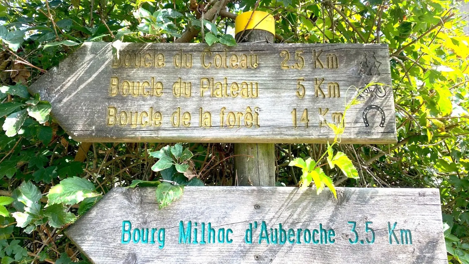 SAINT GERAC-Boucle de la Forêt-signalétique