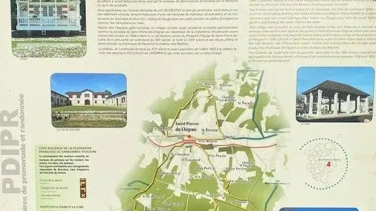 SAINT PIERRE DE CHIGNAC-Boucle de La Chapelle-Panneau d'appel