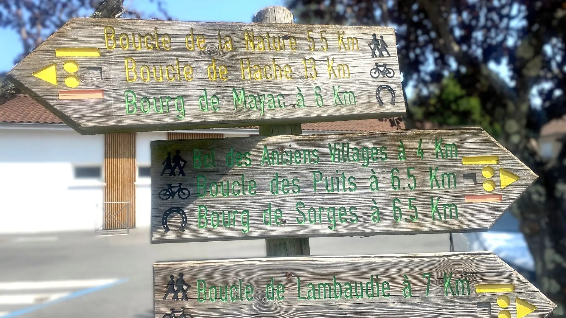 Savignac les églises-Boucle de la nature-Signalétique 2