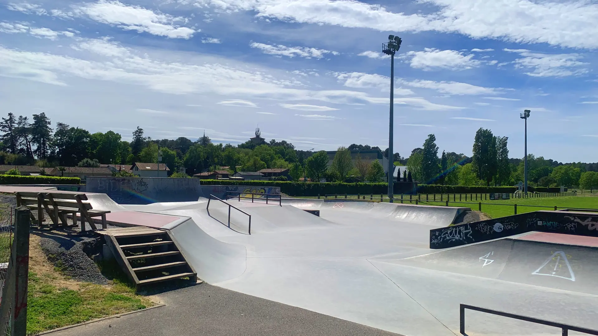 Skatepark seignosse bourg 2023