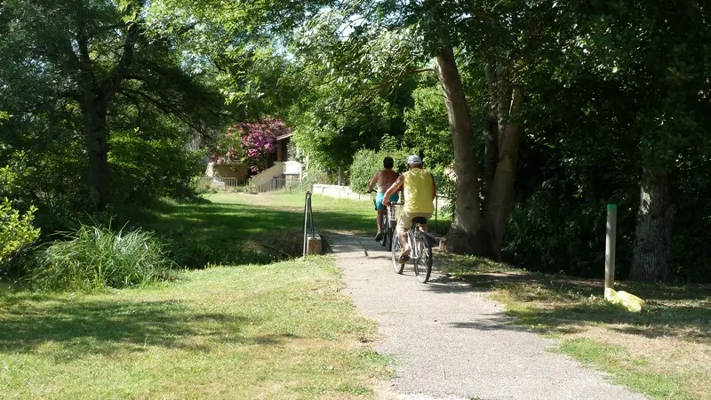 Promenade en véo sur la véloroute voie verte