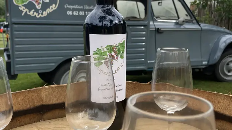 Vin-Expérience-Villefranche-de-lonchat-bouteilles-voiture