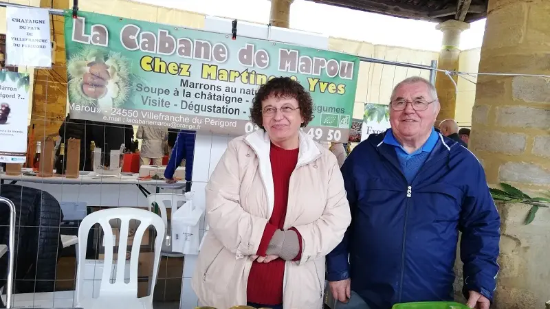 Yves et Martine stand