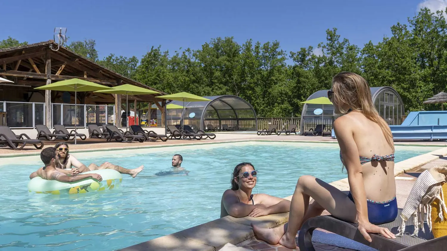 camping Lou Castel à Castelnaud-la Chapelle