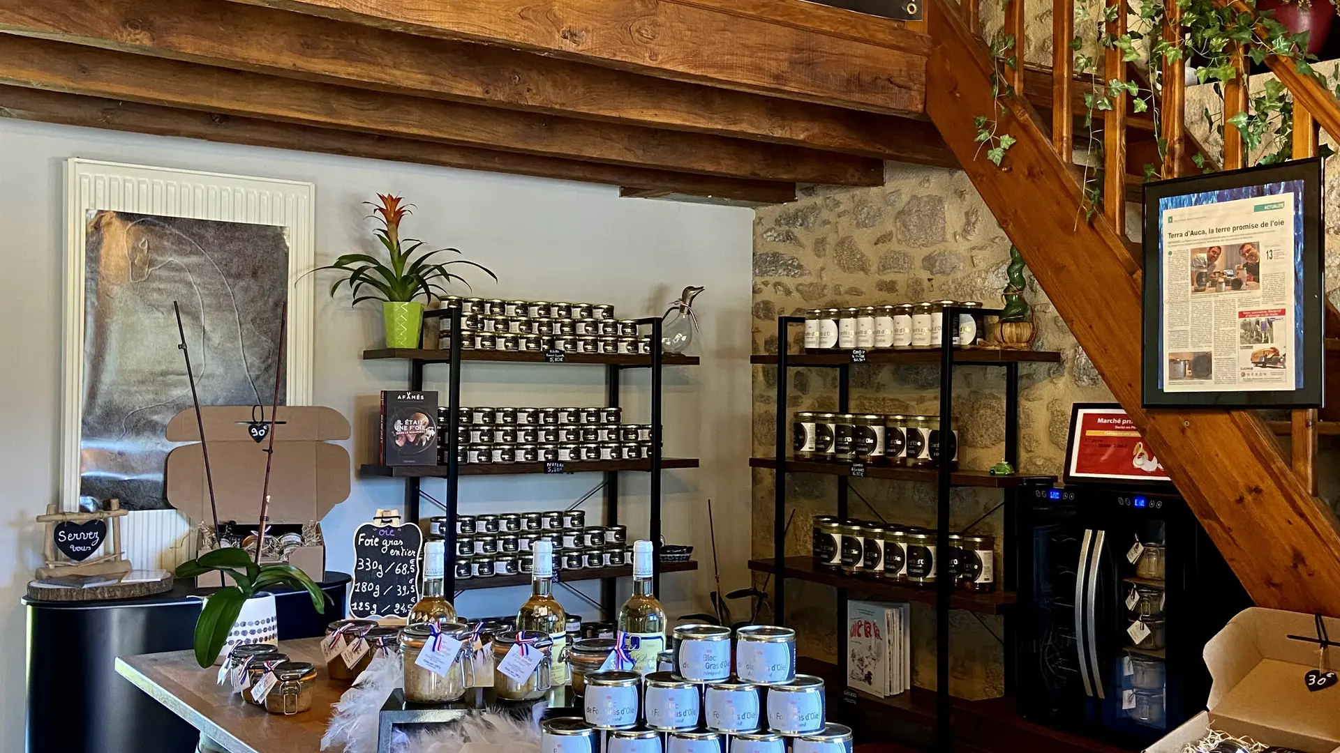 Intérieur boutique