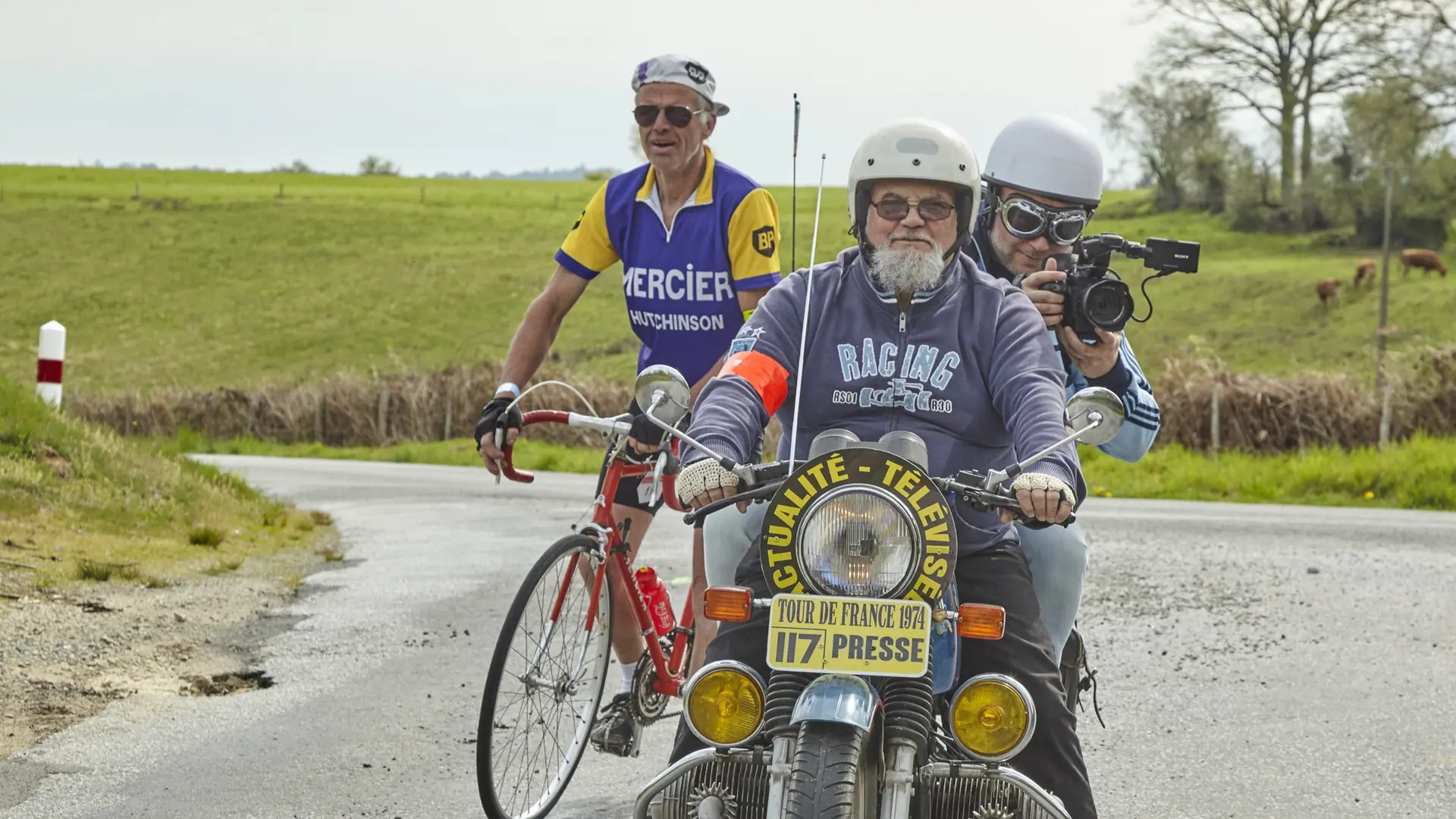 Balade en vélo vintage la Marcel Jourde à Royères