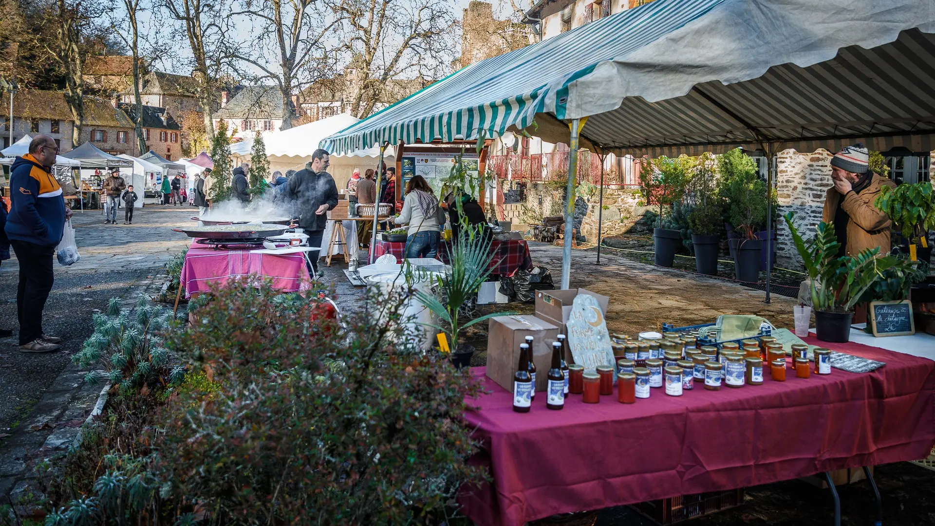 Marché Noël Ségur Le Château