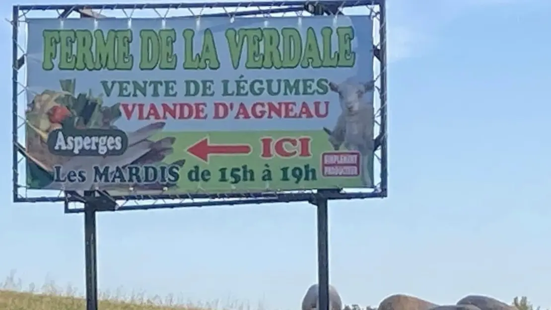 Panneau de la Verdale