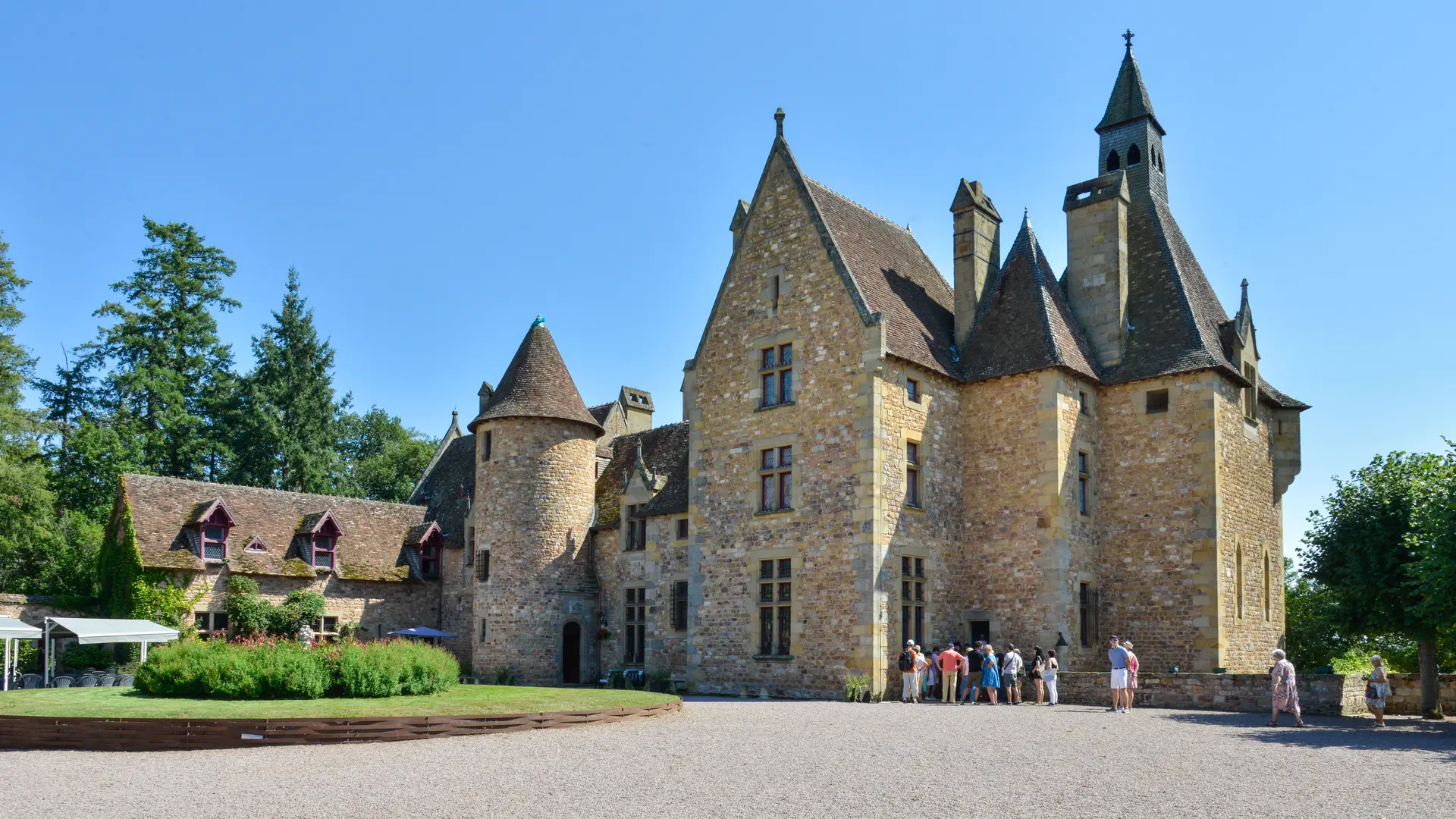 Château de Peufeilhoux - Le château