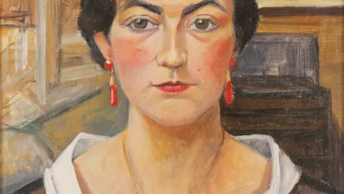 4 Autoportrait de l'artiste - Musée Yvonne Jean-Haffen - Dinan - cliché Ville de Dinan