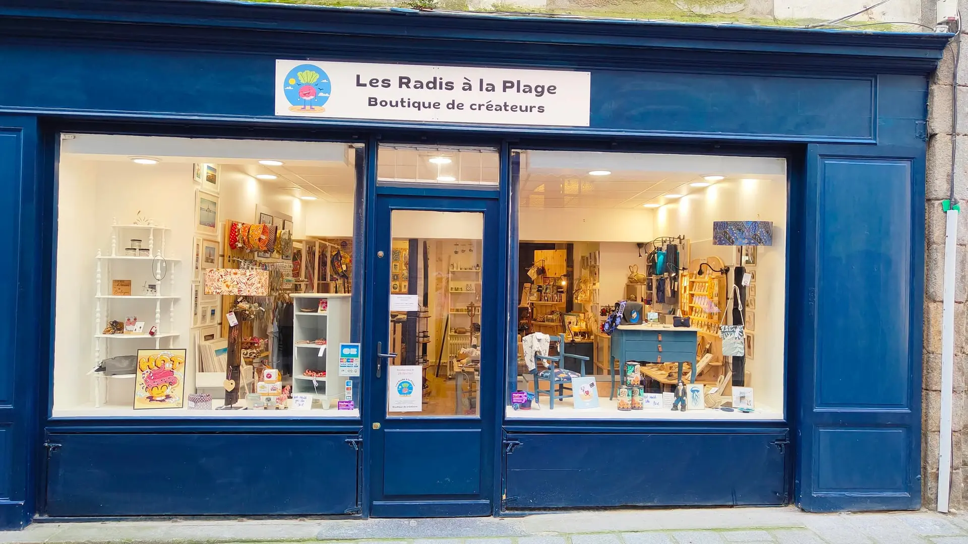 Les radis à la plage