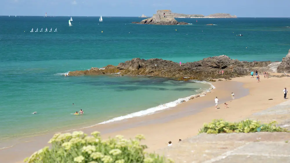 Plage de la Hoguette, Saint-Malo