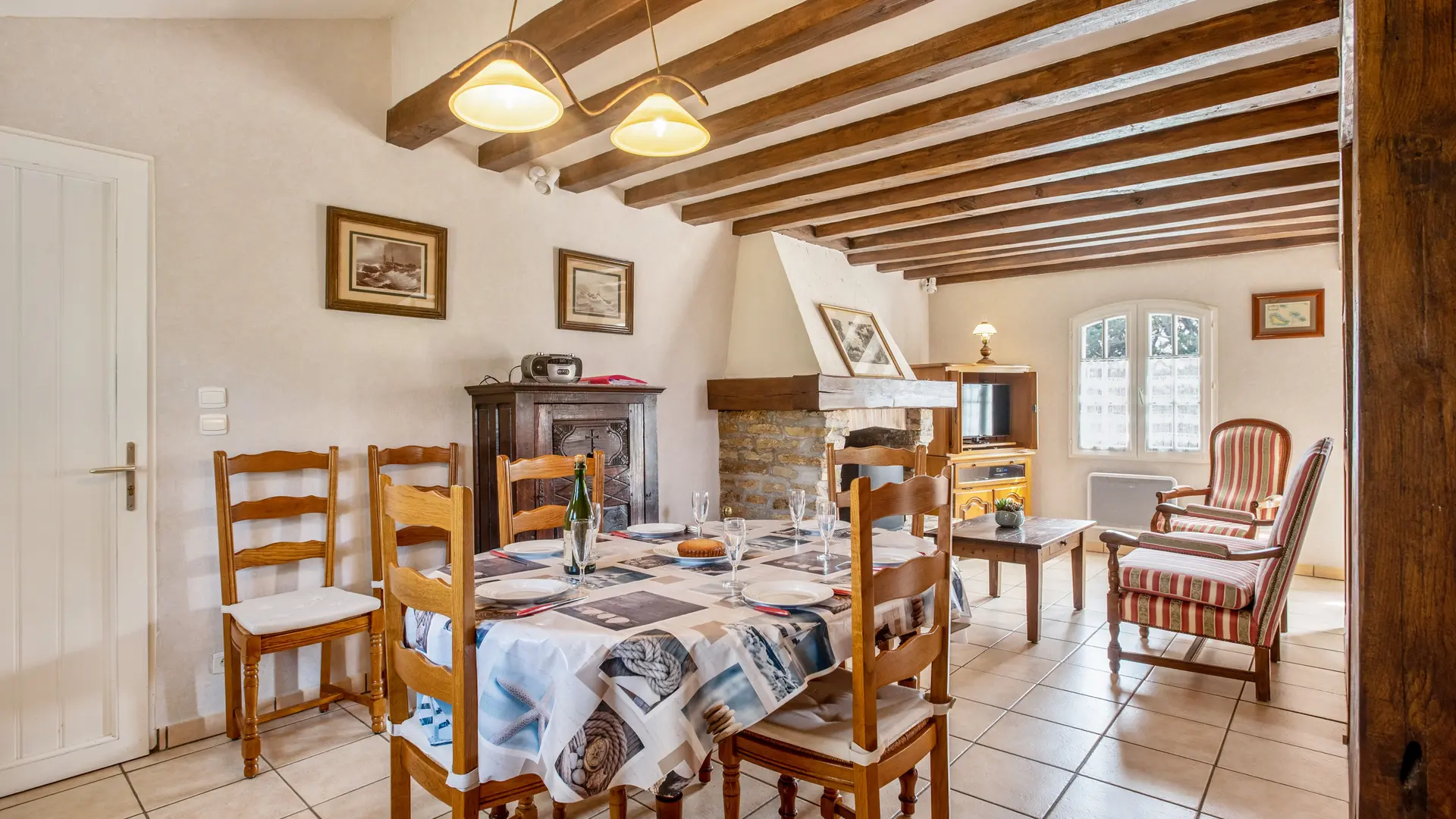 KERGAROEL-MAISON GAELLE-LOCATION SAISONNIERE-BANGOR-BELLEILE