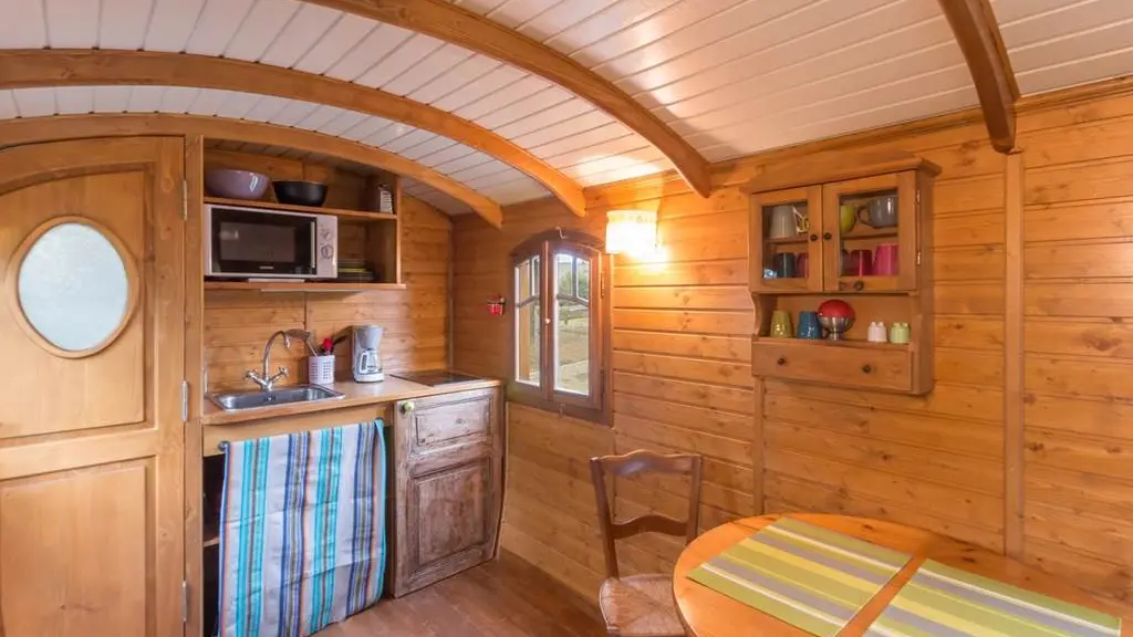 La roulotte de Belane - Gîte N°56G24838 – SURZUR – Morbihan Bretagne Sud